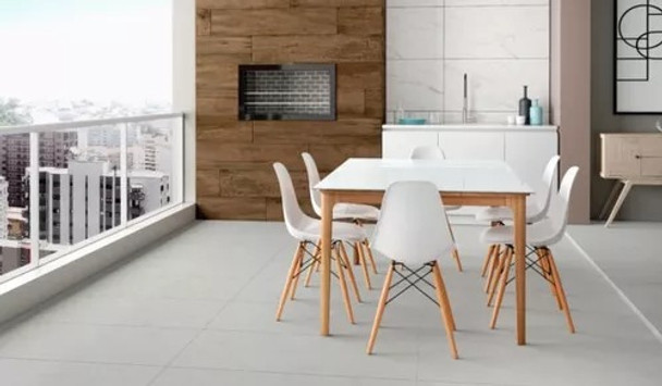Porcelanato Cerro Negro Blend Cemento Pulido 58x58 2da 0