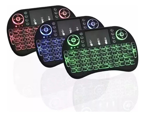 Mini Teclado Smart Retroiluminado Inalámbrico Touchpad 0