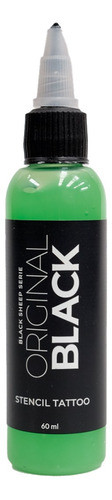 Stencil Fijador P/ Transfer De Tattoos - Original Black 60cc 0