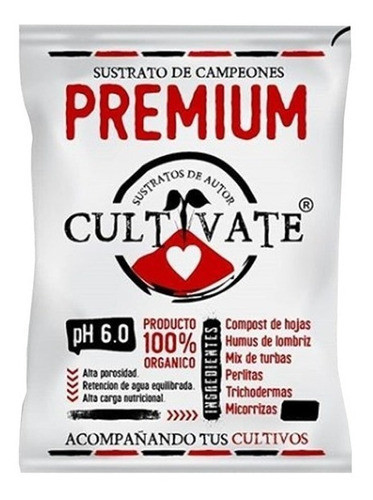 Sustrato De Campeones Cultivate Premium 80 L 0