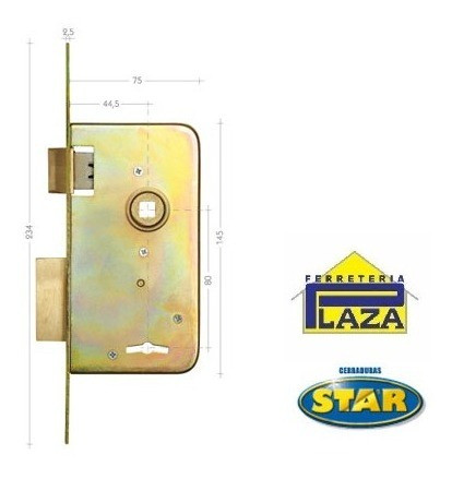 Cerradura De Seguridad Star 510 0