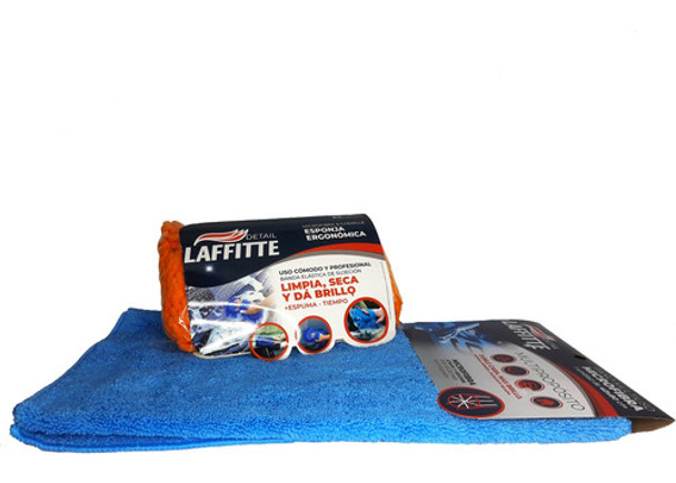 Microfibra De Secado  + Esponja De Microfibra 0