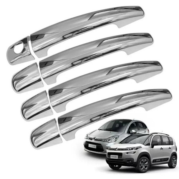 Citroen C4 C3 2014 C3 Picasso Kit 4 Cubre Manijas Cromadas 0