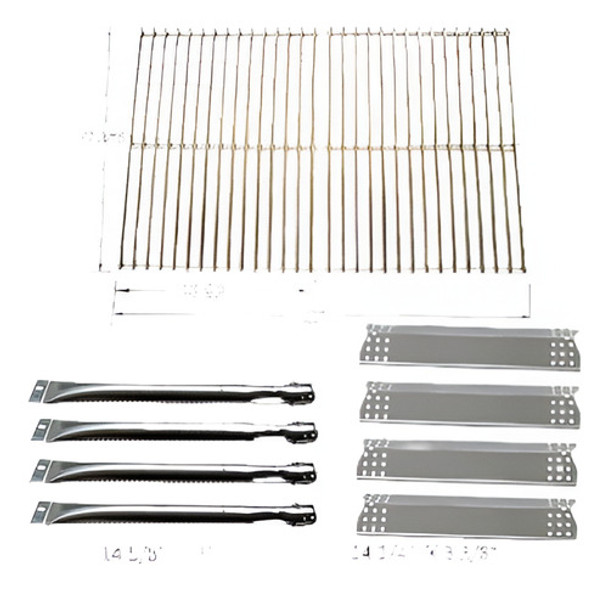 Nexgrill 720-0697 Quemadores Parrilla De Reemplazo, Calienta 0