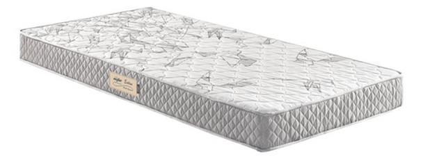 Colchão Ecoline D23 Ecoflex 78x188x12 Cm Branco Aawt 0
