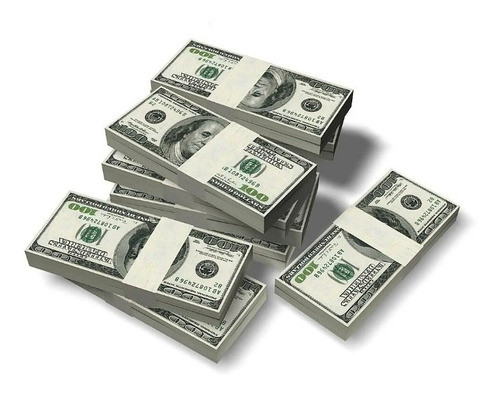 600 Fajas Blancas Lisas Para Billetes Autoadhesivas 0