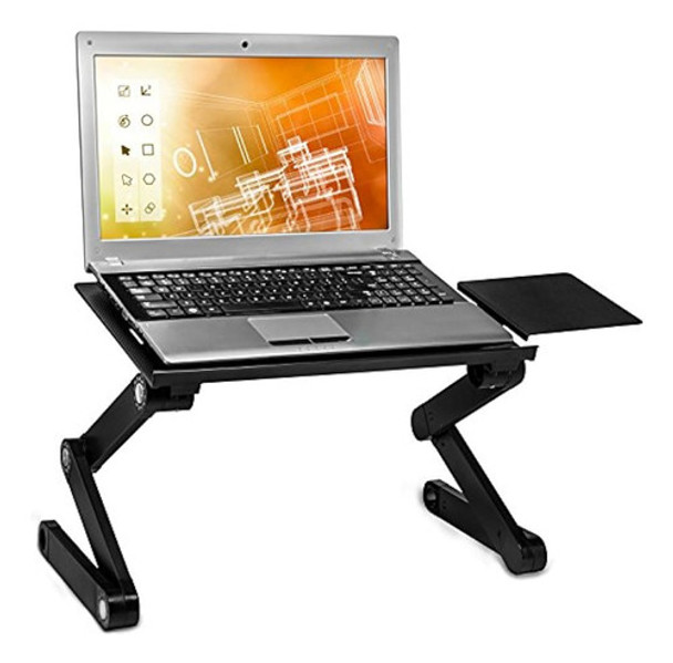 Base De Computadora Portátil Mount-it Ajustable Con Ventilad 0