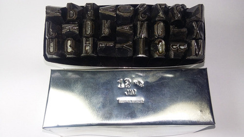 Juego Letras Marcar A Golpe 10mm Grabar Bguemes 0