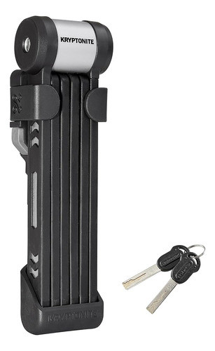 Kryptonite Kryptolok 610 S Cerradura De Bicicleta Plegable, 0