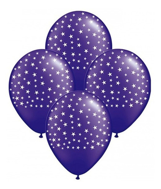 Globo Estrellas Violeta 12 Pulgadas X 10 Unid Chirimbolos 0 Globo Estrellas Violeta 12 Pulgadas X 10 Unid Chirimbolos 0