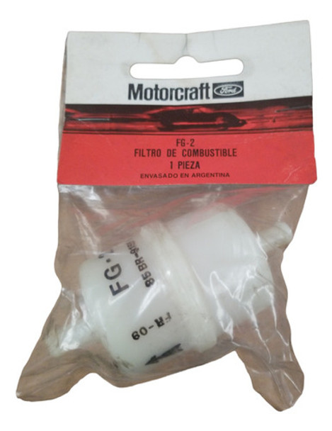 Filtro De Nafta Doble Pico Original Motorcraft Fg-2 0