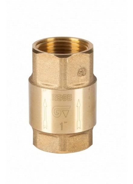 Válvula Retención Bronce 1 Y 1/2 0