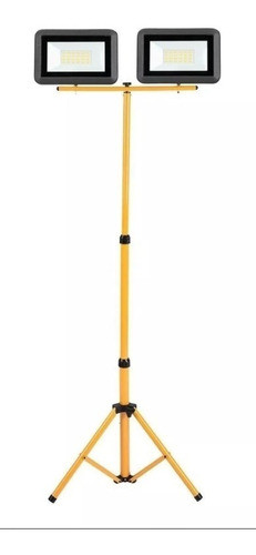 Kit Tripode Soporte Doble + 2 Focos Reflector Led 10w Ed 0