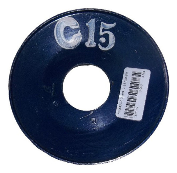 Polea De Chapa 15cm Para Correa Serie C (gruesa) Favero 0