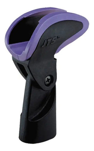 Pipeta Soporte Microfono Mano Jts Modelo Mh 36 Violeta Mic 0