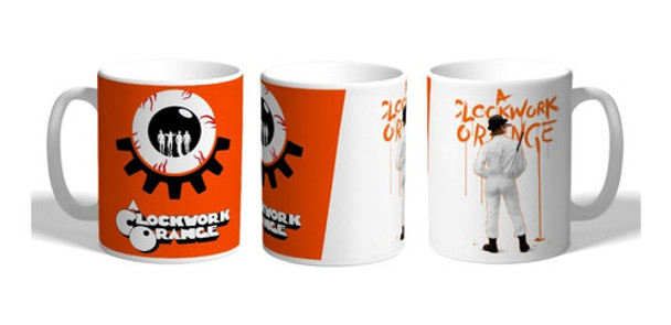 Taza De La Naranja Mecánica De Cerámica 0