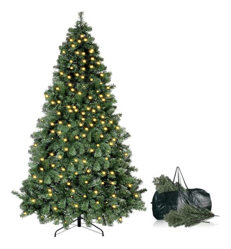 Okicoler Árbol De Pino Artificial De Navidad Verde 0