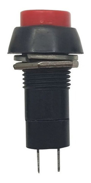 Boton Interruptor Plastico Rojo 0