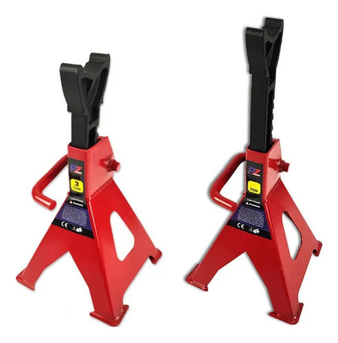 Caballete Soporte Gato Mecánico 3t Par - 2 Piezas 0
