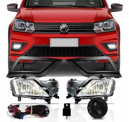 Kit Faroles Camineros Saveiro G7/g8 Completo 0