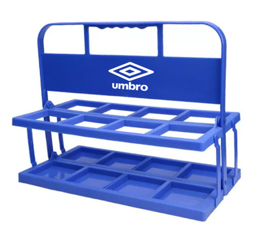 Canasto Umbro Caramañolas Para 8 Botellas Plegable - Sportex 0