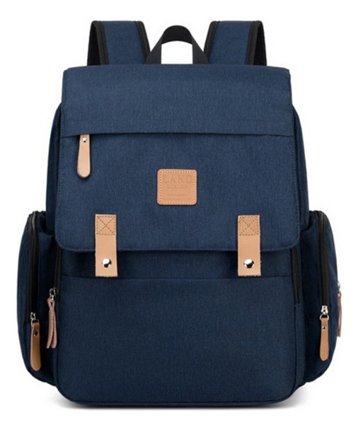 Mochila Maternidade Land Luxury Azul 0