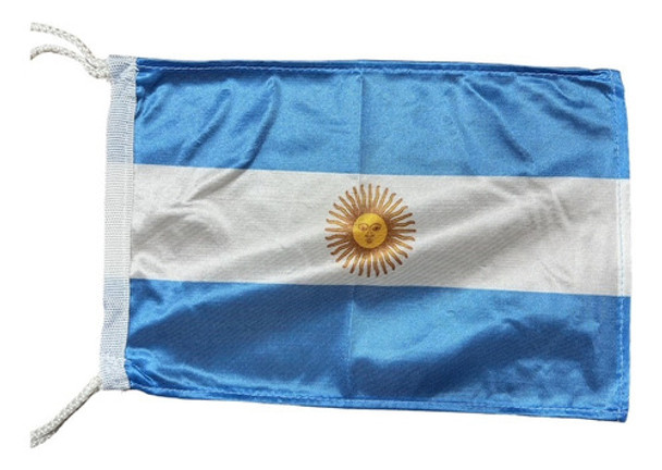 Bandera Argentina De Flameo *20x30cms* - Oficial Reforzada 0