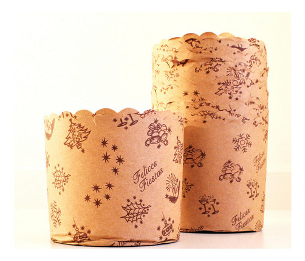 Molde De Papel Para Pan Dulce 800 Gr. X 50 Unidades 0 Molde De Papel Para Pan Dulce 800 Gr. X 50 Unidades 0