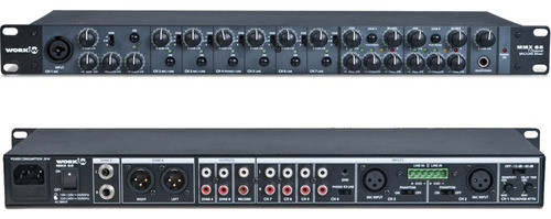 Mezclador Analógico De Rack 7ch Instalación, 1hu Mark Mmx65 0