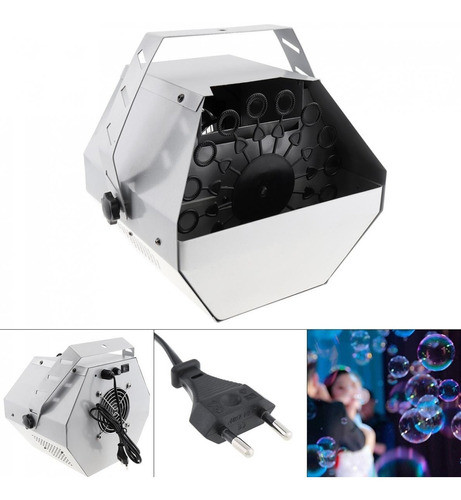 Máquina De Burbujas  Dj Fiestas Sin Control Remoto 0
