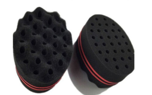 Onda Peluquería Cabello Cepillo Esponja Toque Afro Rastas Ri 0