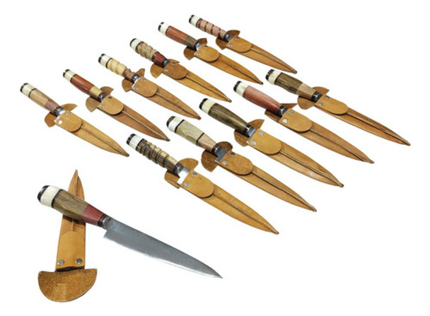 Cuchillo Campo Artesanal Criollo Pack ×12 0