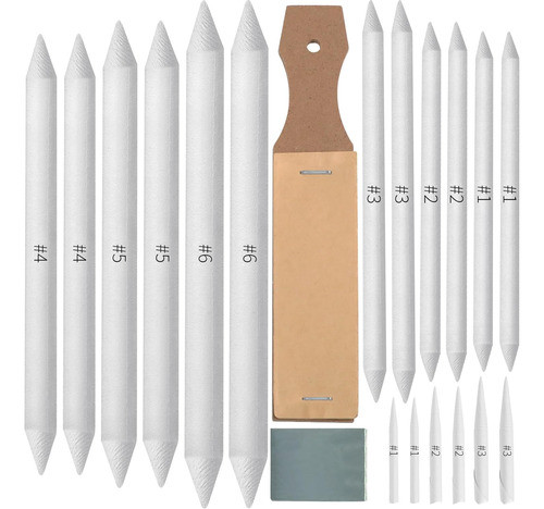 Pinceles De Mezcla Para Dibujo, 20 Unidades, Variedad De Sua 0