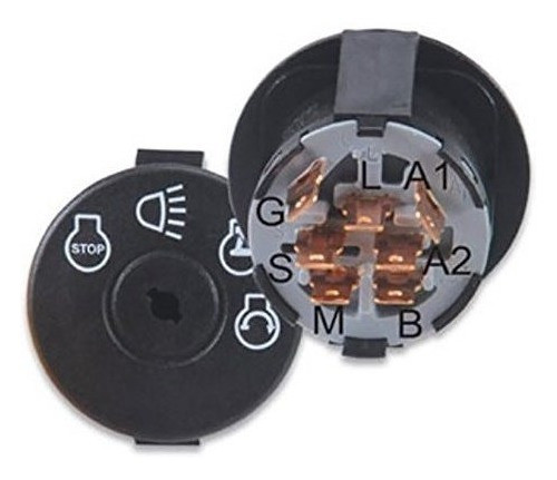 Interruptor De Encendido Para Tractor John Deere Cesped La12 0