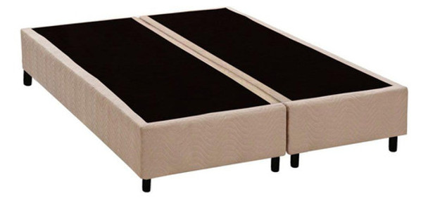 Cama Box Base King Suede Bege (186x20)costa Rica 0