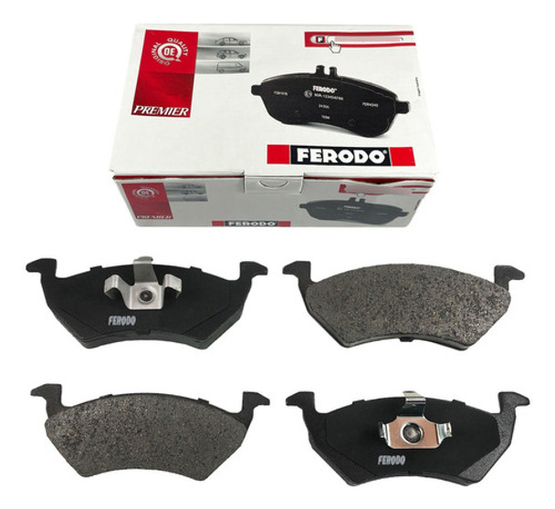 Pastillas Freno Ceramica Ferodo Volkswagen Gol Trend Del. 0 Pastillas Freno Ceramica Ferodo Volkswagen Gol Trend Del. 0
