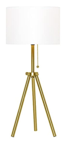 O?lámpara De Mesa Con Trípode Brillante, Altura Ajustable, C 0