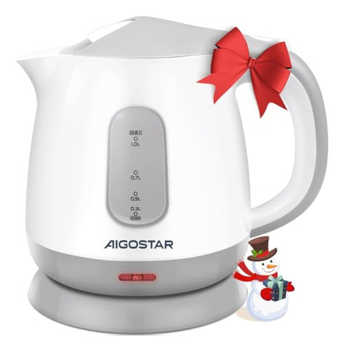 Aigostar Hervidor Eléctrico Pequeño, Hervidor De 0