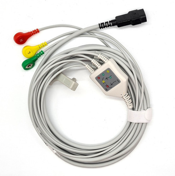 Cable De Ecg Para Monitor O Desfibrilador Feas. 0 Cable De Ecg Para Monitor O Desfibrilador Feas. 0