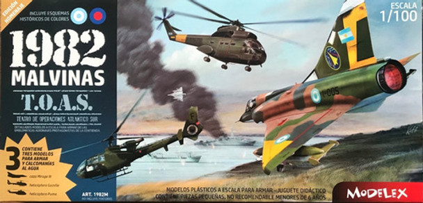 Aviones Para Armar Malvinas 1982 Escala 1/100 0