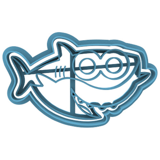 2436 Shark Cortante Para Galletas 0