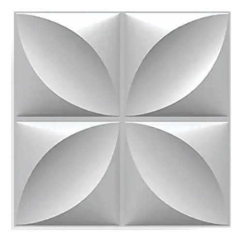 1 Forma/molde Em Abs 1mm Para Gesso 3d - Flor Aberta 31x31 0