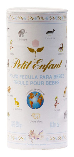 Petit Enfant Polvo Fécula Piel Del Bebé Seca Y Suave 250g 0