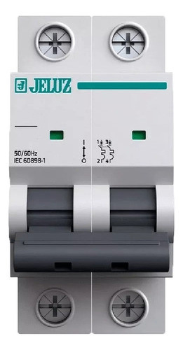 Llave Termomagnetica Bipolar 25 Amp Jeluz Termica 2x25amp Ea 0