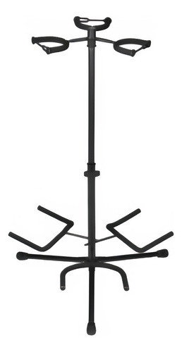 Soporte Triple 3 Guitarras Bajos Piso Tripode Musicapilar 0
