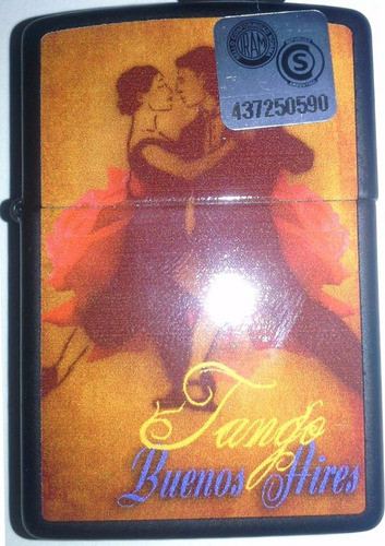 Encendedor Zippo Tango Buenos Aires 4910 Con Estuche 28184 0