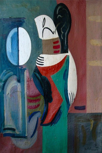 Jun Del Prete - El Abrazo - Lámina 45x30 Cm. 0