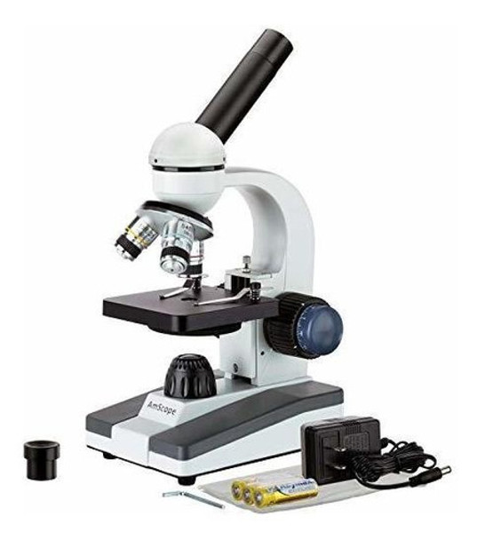 Microscopio Amscope M150c-i 40x-1000x Con Lentes De Vidrio 0