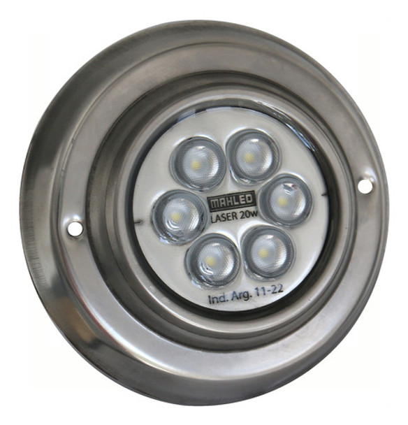 Luz Luminaria Led 20w Rgb Pileta De Material Hormigon 0