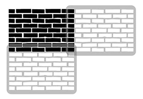 Plantilla De Pared De Plastico Reutilizable // 25.5  X 37.4 0